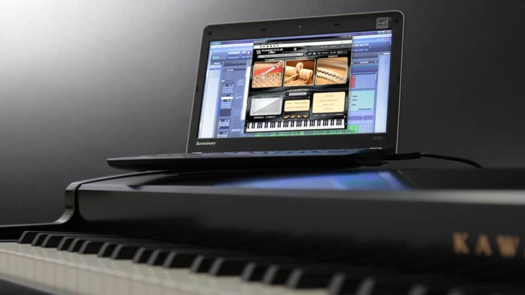 Modartt-Pianoteq Kawai VPC-1 plus Laptop Setup