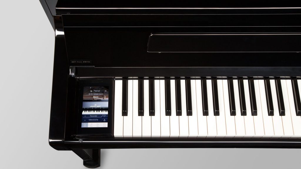 Kawai K-500 Aures - Comfortable Operation Thanks to Touch Display (Image Source: Kawai)
