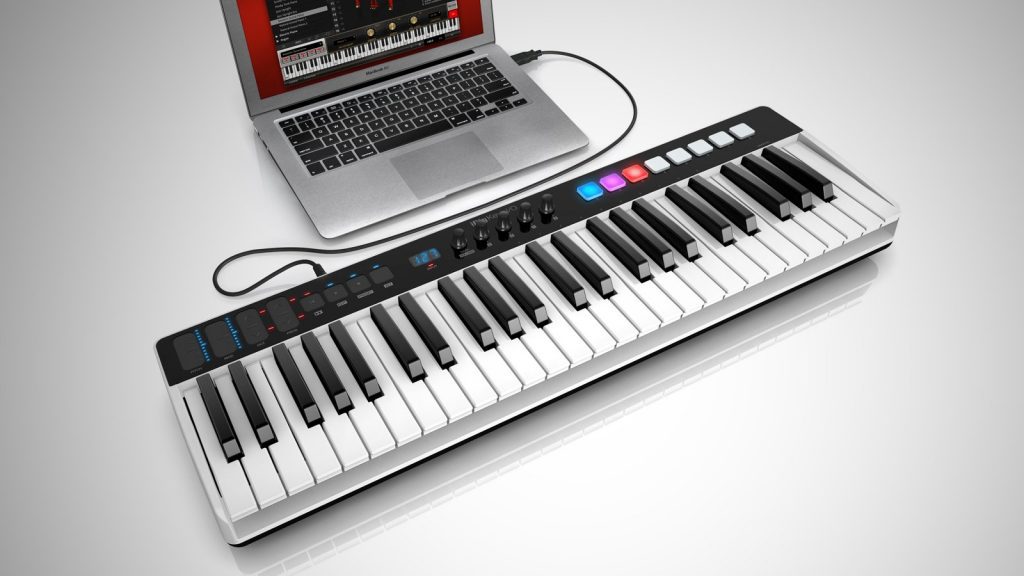 iRig Keys I/O & Laptop (Image Source: IK Multimedia)
