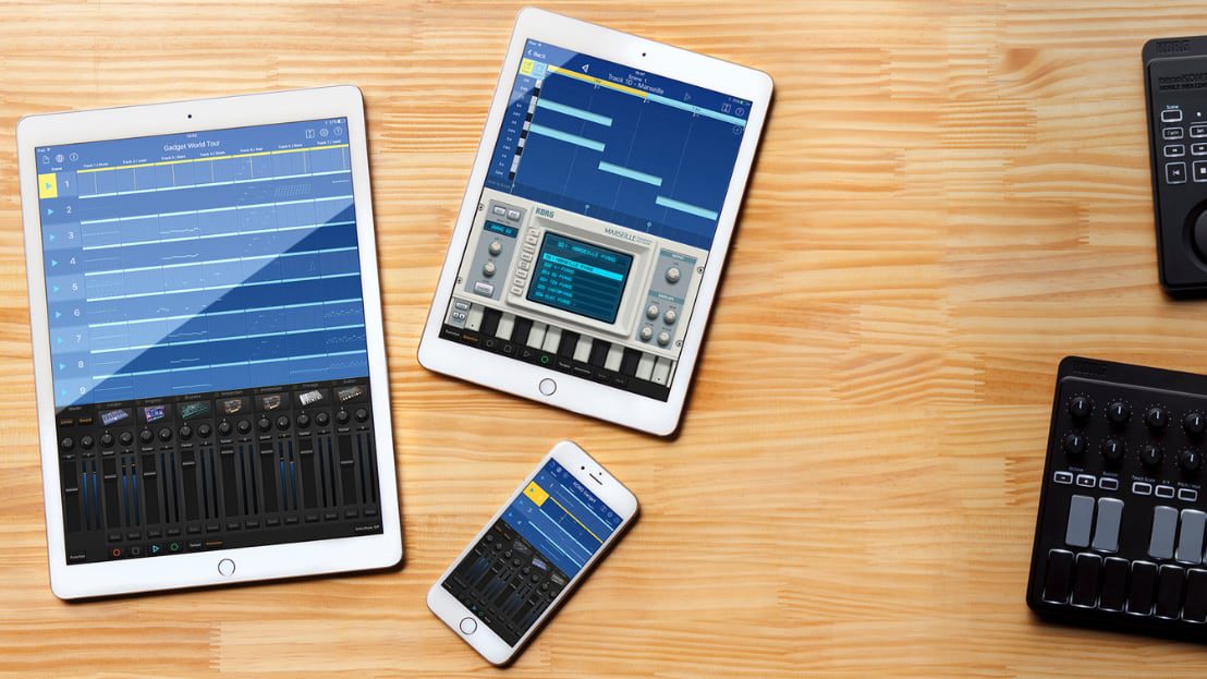 Korg Gadget - DAW App for iOS Devices (Image Source: Korg)