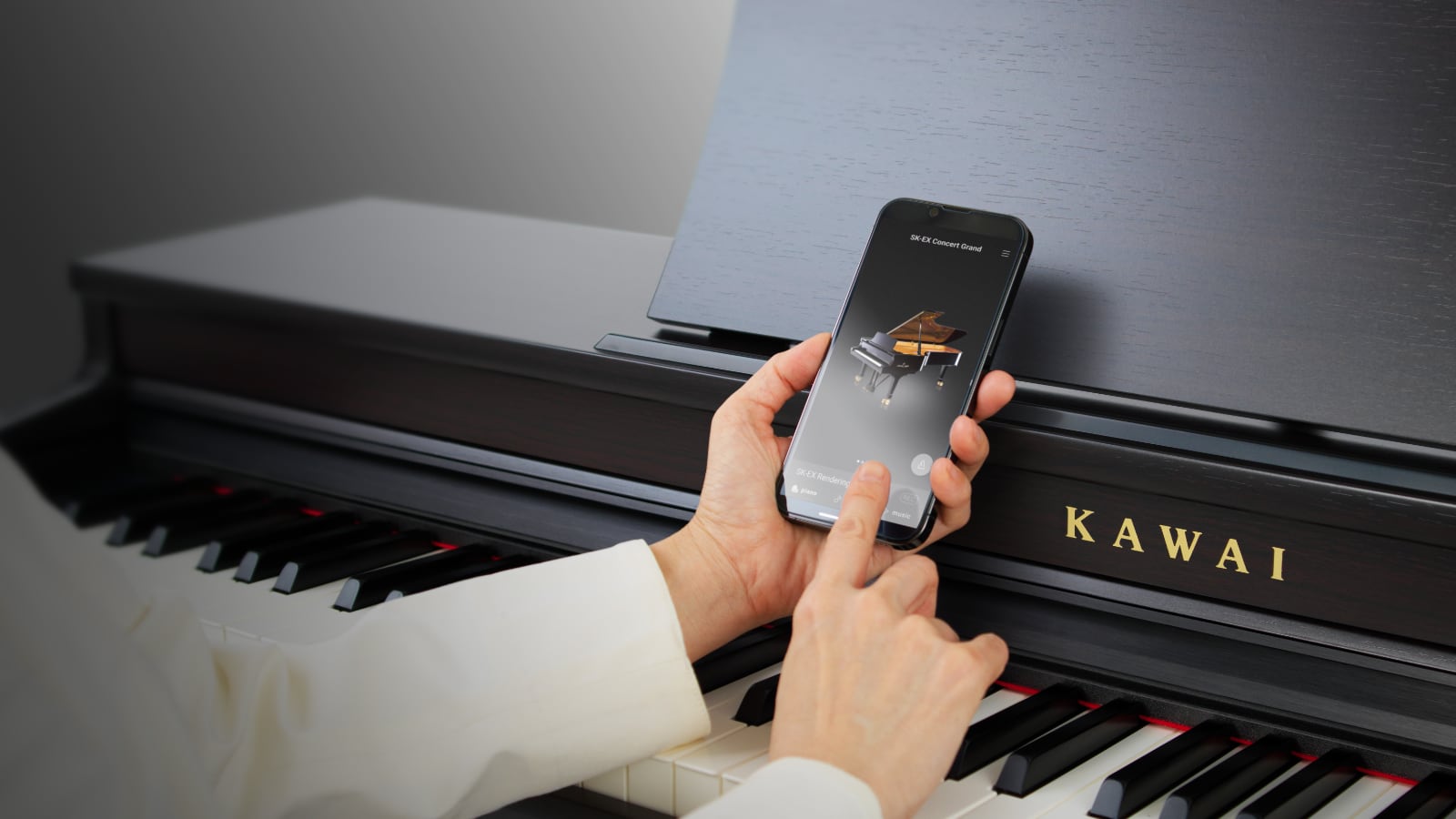 Kawai Piano Remote - iOS & Android App (Image Source: Kawai)