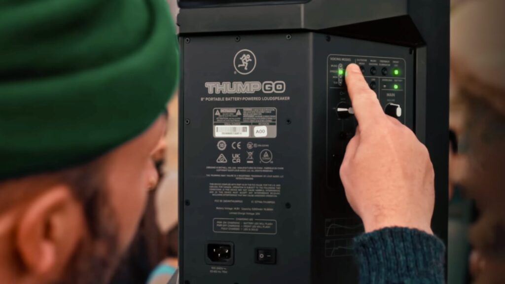 Mackie Thump Go – Active Monitor – Rechargeable Battery (Image Source: Mackie)