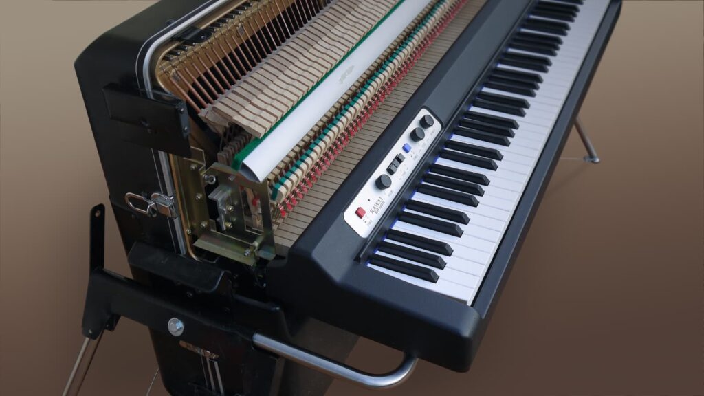 Kawai EP-608 – Semi-Acoustic Hybrid Piano (Image Source: Bernhard Lösener)